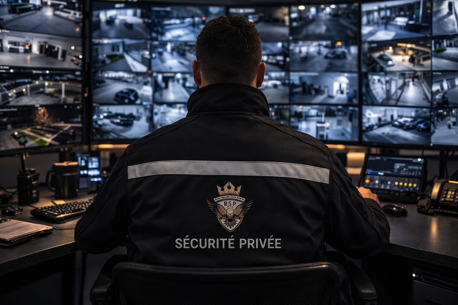 Surveillance 24h/24 RSP Sécurité Marseille